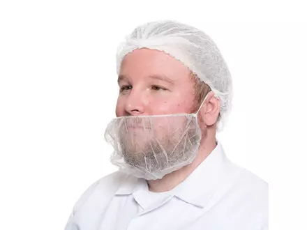 Filet à cheveux jetable détectable en nylon micro-maille ultra-fine de 60 cm